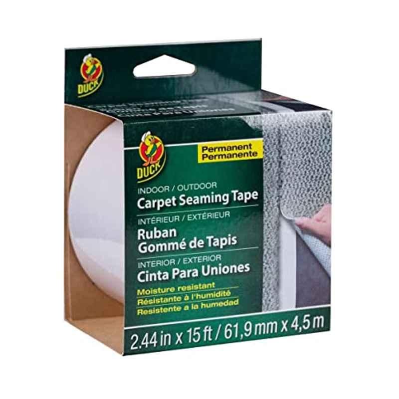 Duck Brand 442063 Self-Adhesive Fiberglass Carpet Seaming Tape, 2.44- inch By 15-Feet, Single Roll