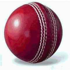 HTM Cricket Ball for training, Hobby Play & casual matches Cricket Leather Ball (Standard Red)