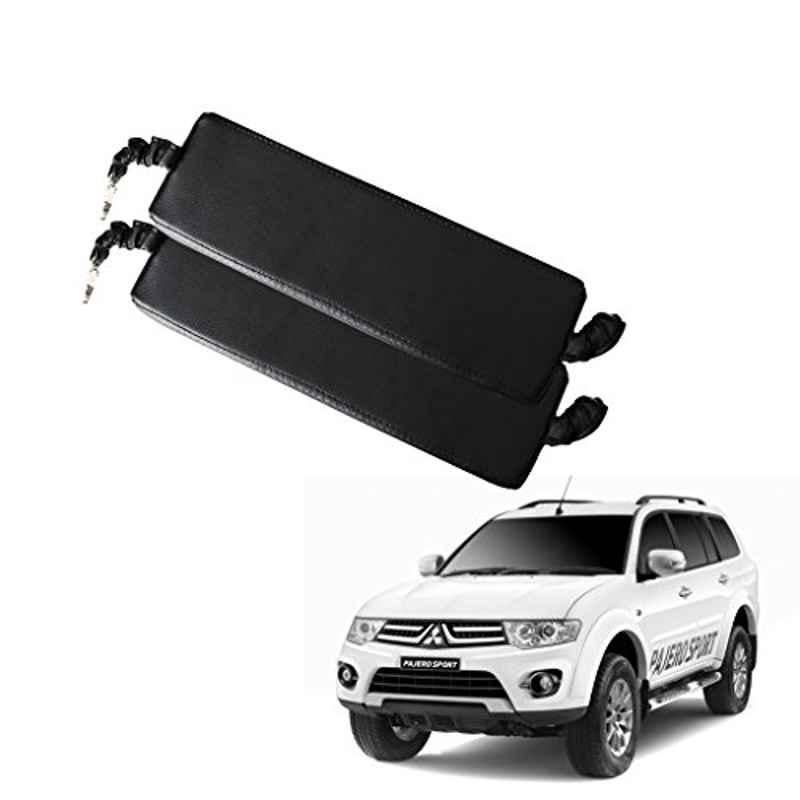 Kozdiko 2 Pcs Black Seat Gap Filler Set for Mitsubishi Pajero Sport