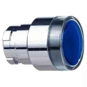 Schneider Electric ZB2BW36C Chromium Plated Metal Blue Illuminated Pushbutton