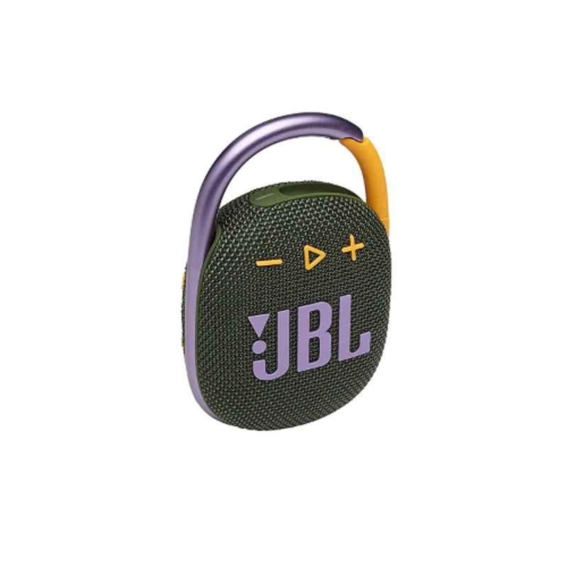 JBL Clip 4 Green Ultra Portable Waterproof Speaker, JBLCLIP4GRN