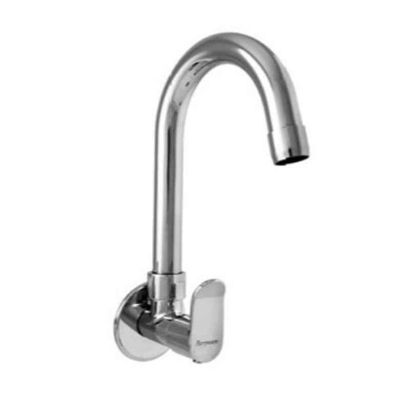Parryware Alpha Wall Mounting Sink Cock with Swinging Spout, G2721A1