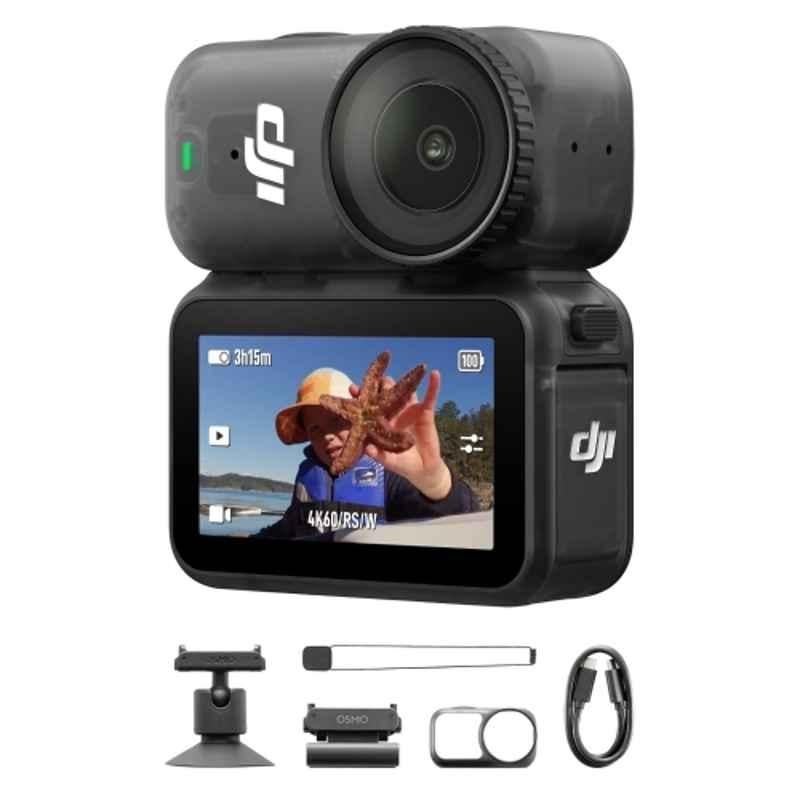 DJI Osmo Nano Standard 128GB 4K/60fps Vlogging Action Camera with 1/1.3 inch Sensor & 143 deg Wide FOV Video