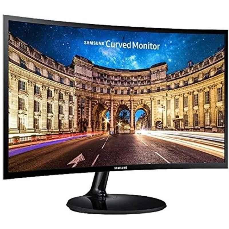 Samsung 27 inch Black FHD Curved Bezel Less Monitor, LC27R500FHWXXL