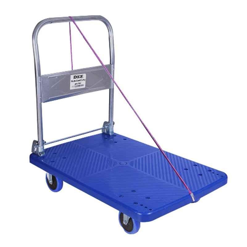 Sci 87x57cm 300kg Plastic Hand Trolley with Rope, DEE