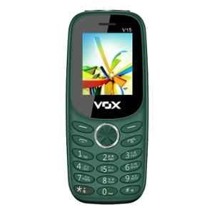 VOX V15 1.8 inch 1000mAh Dual Sim Green Feature Phone