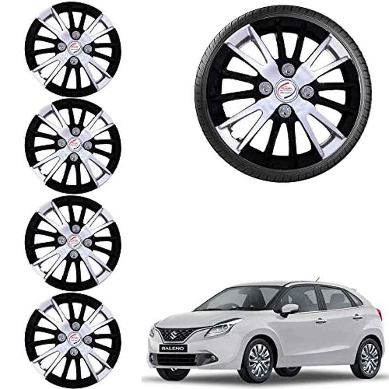 Baleno wheel cap deals size