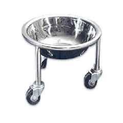 Acme Stainless Steel Kick Bucket with SS Basin, Acme-2069