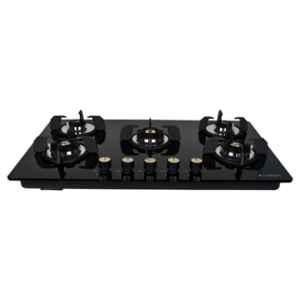 Faber Maxus HT905 5 Burners Auto Ignition Toughned Glass Built in Hob, 106.0603.585