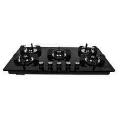 Faber Maxus HT905 5 Burners Auto Ignition Toughned Glass Built in Hob, 106.0603.585