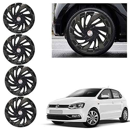 Buy Auto Pearl 4 Pcs 15 inch ABS Black Car Wheel Cover Set for Volkswagen Polo Exquisite WCBLK040 Online At Best Price On Moglix