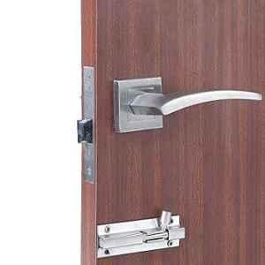 Saze Lobos ‎Stainless Steel 304 Matt Finish Heavy Duty Mortise Lock for Door with Bolt Latch & Pull Handle