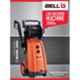 iBELL WIND300PRO 3000W Plastic Black & Orange High Pressure Washer for Home & Car