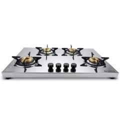 Suryaviva Tejas 4 Burner Manual Stainless Steel Cook Top, SVTEJASSS04