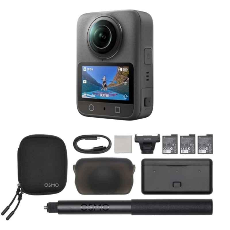DJI Osmo 360 Adventure Action Camera with 1 inch 360 deg Imaging, 4K/120fps & 170 deg Boost Video for Sports & Vlog