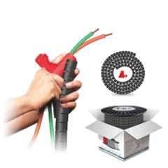 Noveau Safe-T-1ST 22mm 50m Virgin HDPE Black Cable Zipper, NSFZ22BK0050