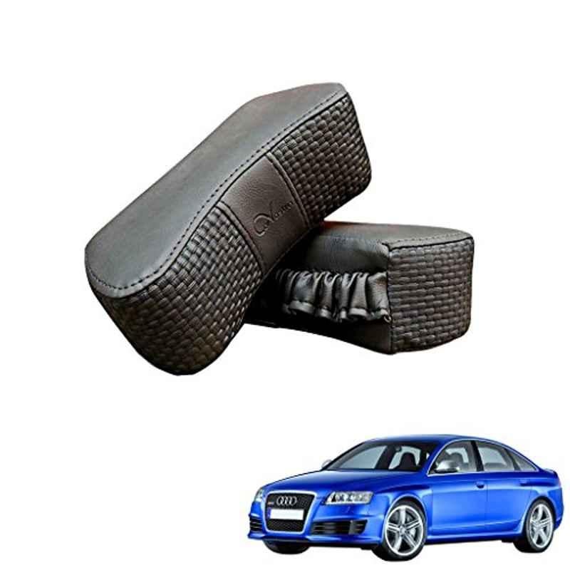 Kozdiko 2 Pcs Memory Foam Grey Luxurious Neck Rest Cushion Pillow Set for Audi RS6