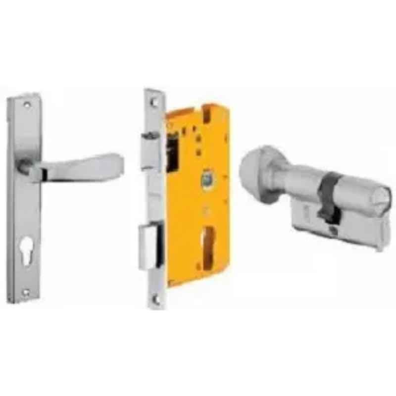 Dorset ML Series Stella 60mm Stainless Steel Door Handle Lock Set with Coin & Knob, ML ST