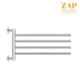 ZAP Stainless Steel 4 Arm Bathroom Swing Hanger Towel Rack