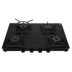 Faber Blossom 4 Burners Manual Toughened Glass Top Cooktop, 106.0738.936