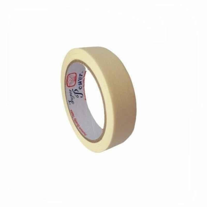 Super Power Masking Tape, JAW003, 1  inchx30 Yards, 36 Rolls/Pack