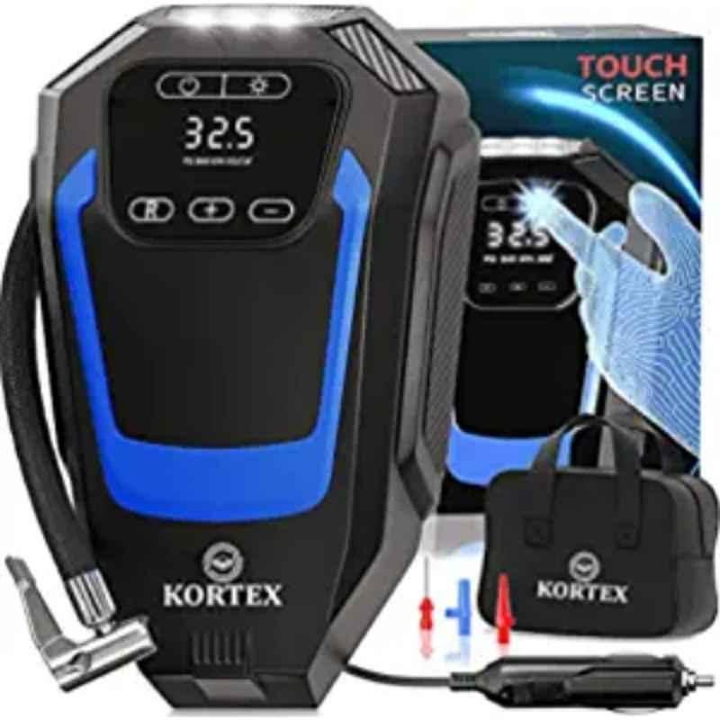 Buy Kortex TI-BL50 12VDC Touch Screen Portable Car Air Pump Tyre Inflator  Compressor with LED Light Online At Price ₹3187
