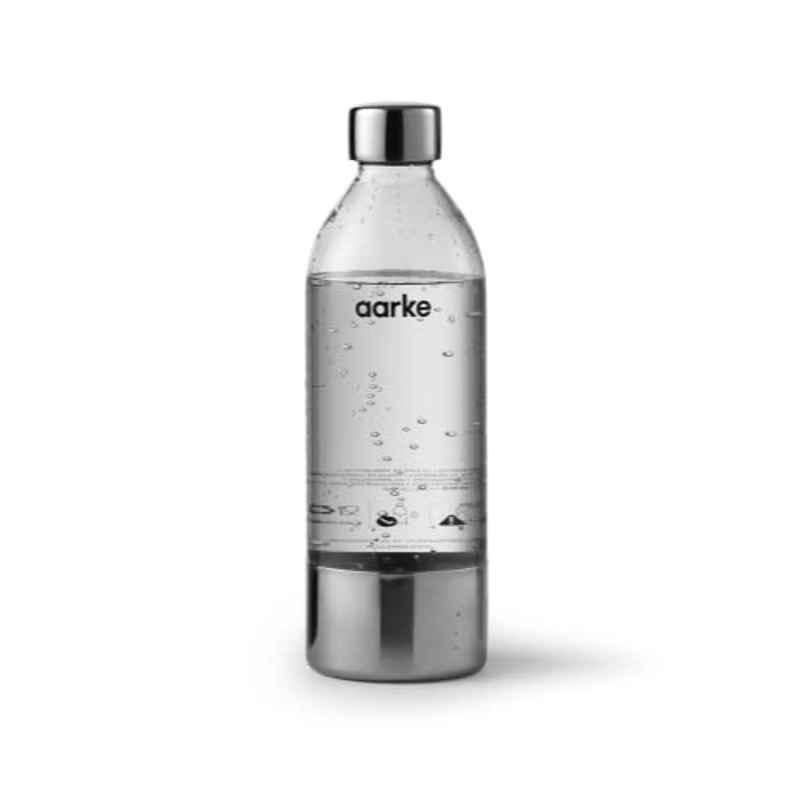 Aarke AA02 1L Steel & PET Plastic Bottle, AASPB1-STEEL