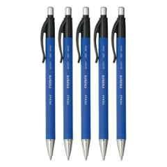 PENAC RBR 0.7mm Rubber Blue Ball Pen, BA2301-03FPO5 (Pack of 5)