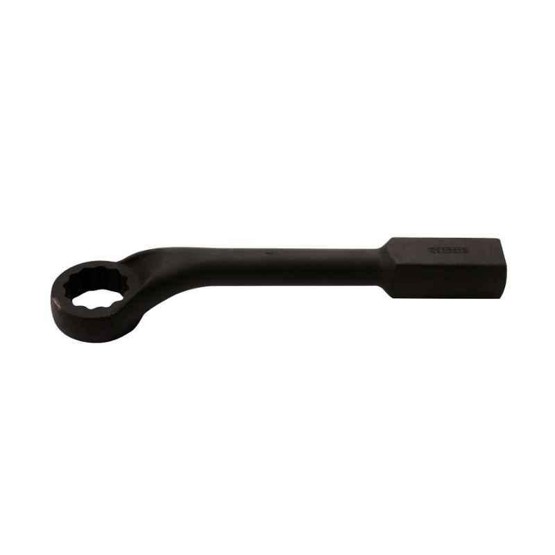 De Neers 70mm Black Phosphate Finish Deep Offset Slogging Ring Spanner
