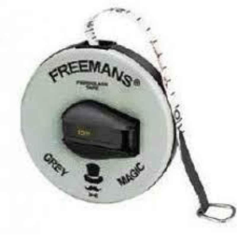Freemans Grey Magic 13mm Measuring Tape, Length: 15 m, FM15