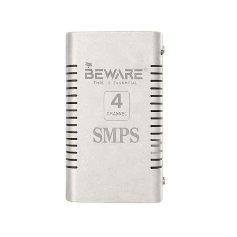 Beware 4CH SMPS Single Output | 12V CCTV Camera Power Supply Unit with Short Circuit Protection