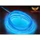 Miwings Car Interior El Wire Ambient Glow Neon Led Light String Rope Tube (Ice Blue 5 Meter)