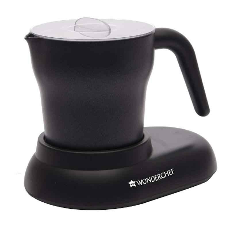 Wonderchef 550W Aluminium Black Cappuccino Coffee Maker, 63152821