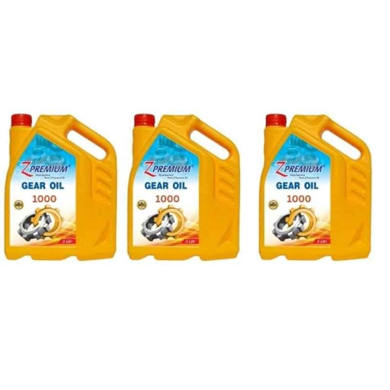Z Premium 1000 5 Litre Gear Oil (Pack of 3)