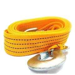 AllExtreme EXCTR3M 3m Tow Rope Straps with 3-Hooks Tons High Strength Cable
