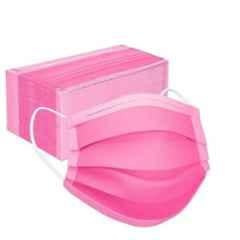 Wellstar 3 Layer Cloth Disposable Surgical Mask with Nose Pin, Mask-Surgical-034 (Pack of 400)