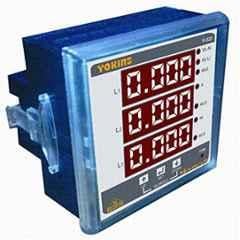 Yokins AC 5A 500V CT/PT Selectable Digital Three/Single Phase VAF Meter, YI-522