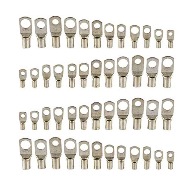 170 Pcs Copper Cable Tubular Ring Wire Lugs Set