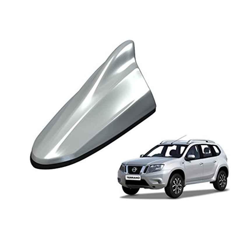 Kozdiko Silver Shark Fin Signal Receiver Car Antenna for Nissan Terrano