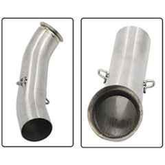 Meenu Arts Middle Bend Pipe (Stainless Steel) for KTM RC 390/ KTM Duke 125/ KTM Duke 250/ KTM Duke 390 (2017-2018 Models) T-19