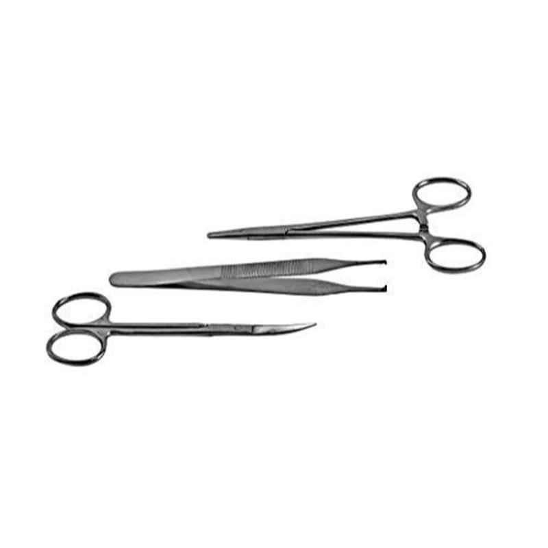 Forgesy 3 Pcs Stainless Steel Suturing Set, X12