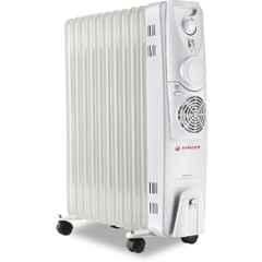 Singer 9 Fins 2400W White Oil Filled Room Heater with 1 Year Warranty, SOFR 9F