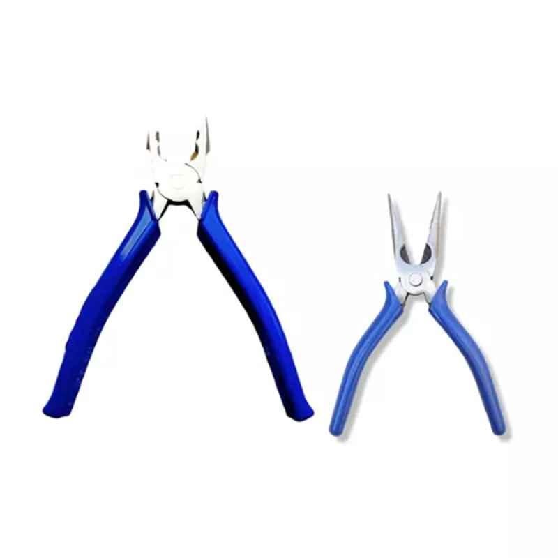 Sky Blue 2 Pcs 7.8 inch Lineman Plier Combo, SBE_PLIER_COMBOS_COMBO_134