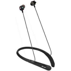 Hitage Amaze Black Wireless Sports Bluetooth Neckband Earphone with 65hr Music Time, NBT-628