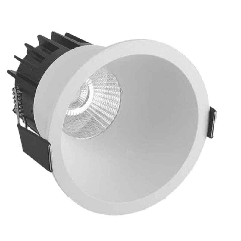 Buy IGLITE 12W Metal Round Warm White LED Cob Light IGCOBLRG12W