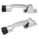Atom DS005 Chrome Plated Silver Satin Finish Door Stopper (Pack of 5)