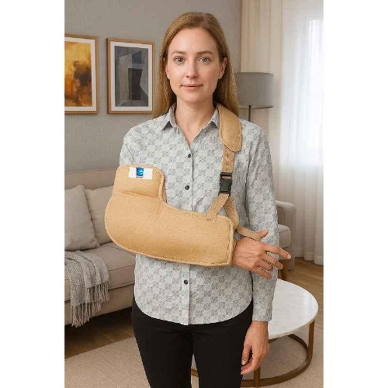 Unisoft Breathable Fabric Arm Sling, US_FA_01, Size: Small