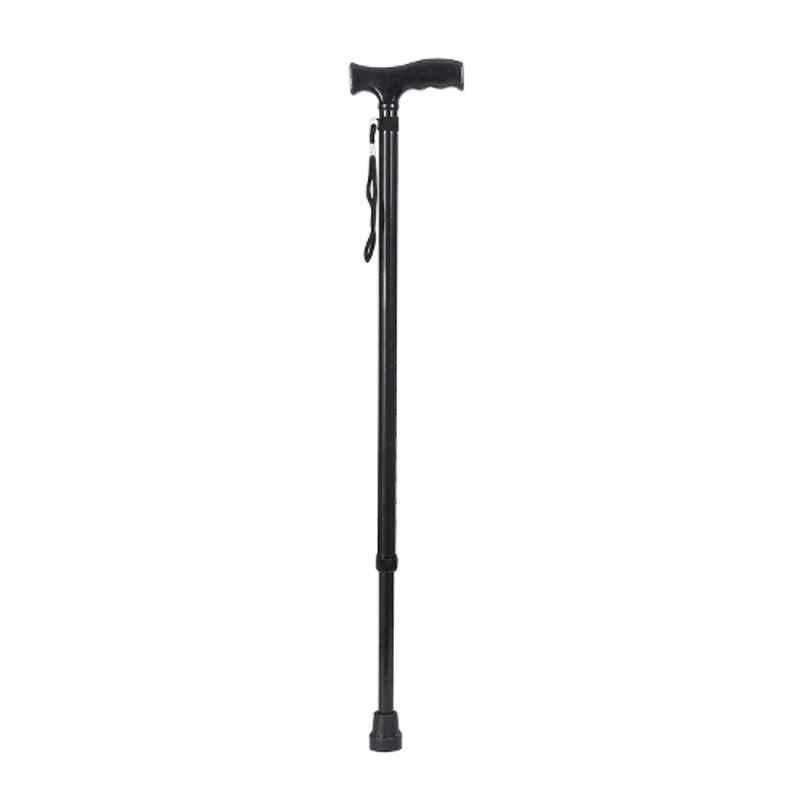 MCP 130kg 29-38 inch Black Aluminum Height Adjustable Walking Stick