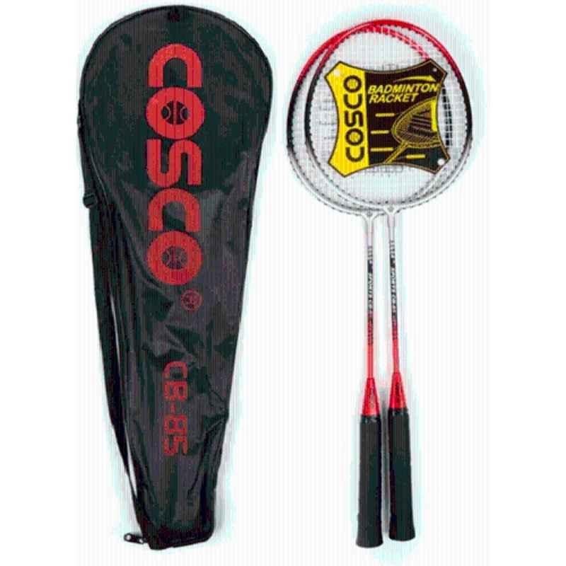 Cosco CB-85 180g Red Strung Badminton Racquet (Pack of 2)