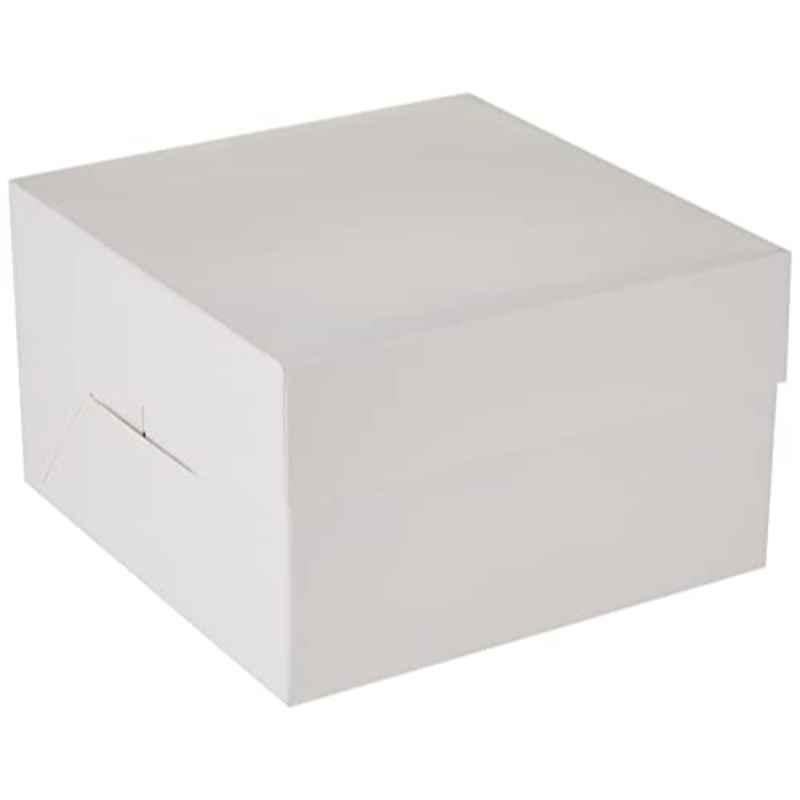 Mason Cash 2007.9 8 inch Cardboard White Cake Box